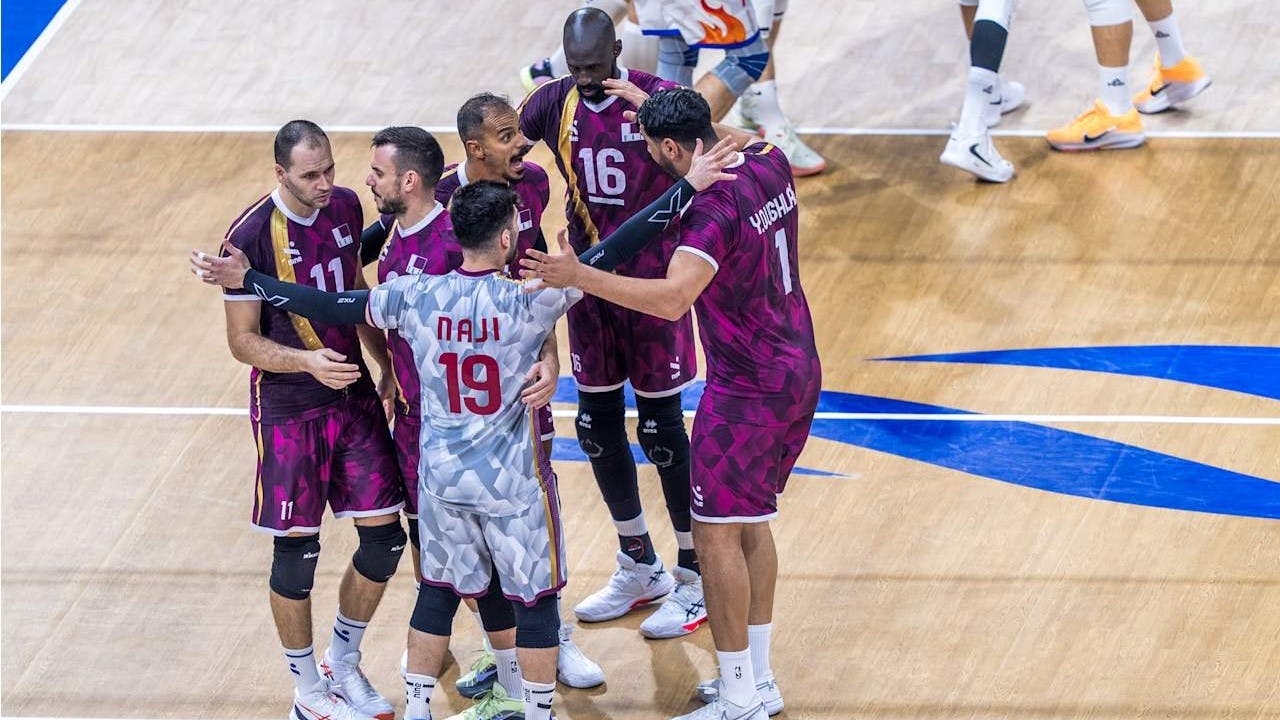 Qatar rallies vs Romania in four sets for consolation win at FIVB Men’s World Championship
